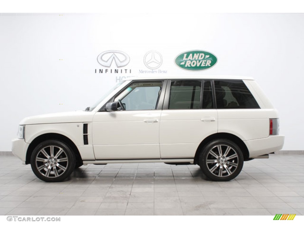 Alaska White 2009 Land Rover Range Rover Supercharged Exterior Photo #57156580