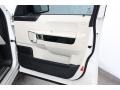 Ivory/Jet Black 2009 Land Rover Range Rover Supercharged Door Panel