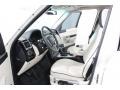 Ivory/Jet Black 2009 Land Rover Range Rover Supercharged Interior Color