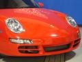 2007 Guards Red Porsche 911 Carrera S Cabriolet  photo #2