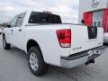 2012 Blizzard White Nissan Titan S Crew Cab 4x4  photo #3