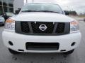 2012 Blizzard White Nissan Titan S Crew Cab 4x4  photo #8