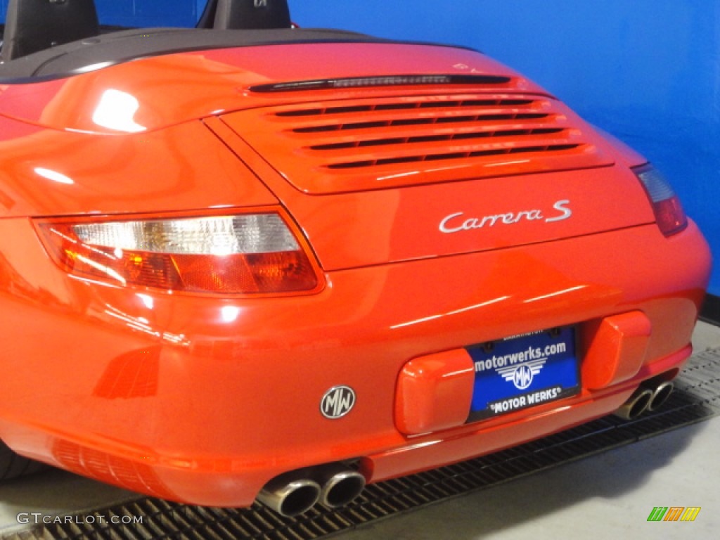 2007 911 Carrera S Cabriolet - Guards Red / Black photo #28