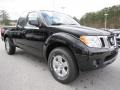 Super Black - Frontier SV V6 King Cab Photo No. 7