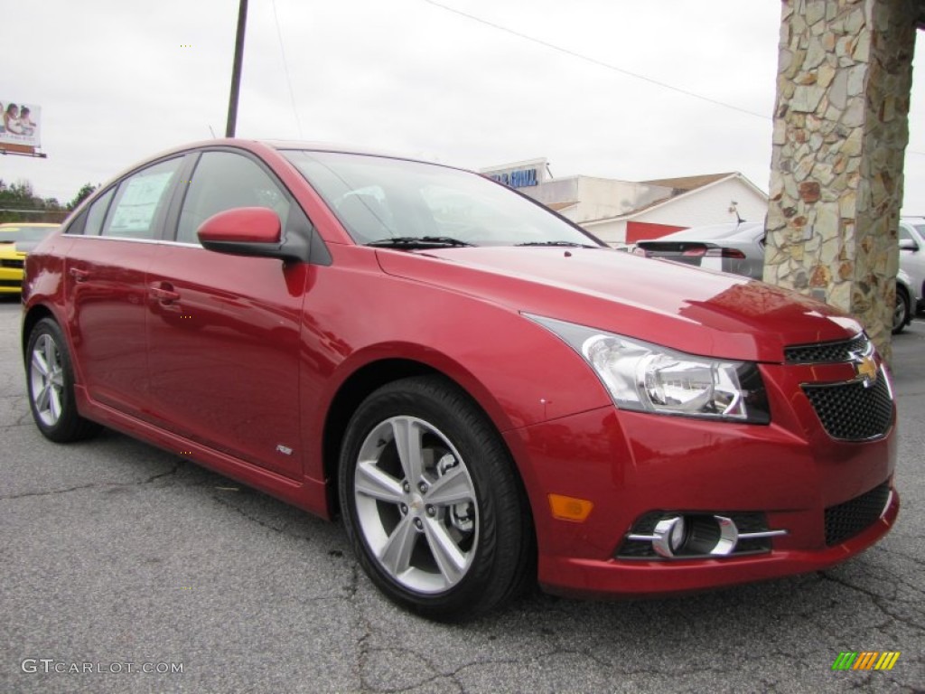 Crystal Red Metallic 2012 Chevrolet Cruze LT/RS Exterior Photo #57158143