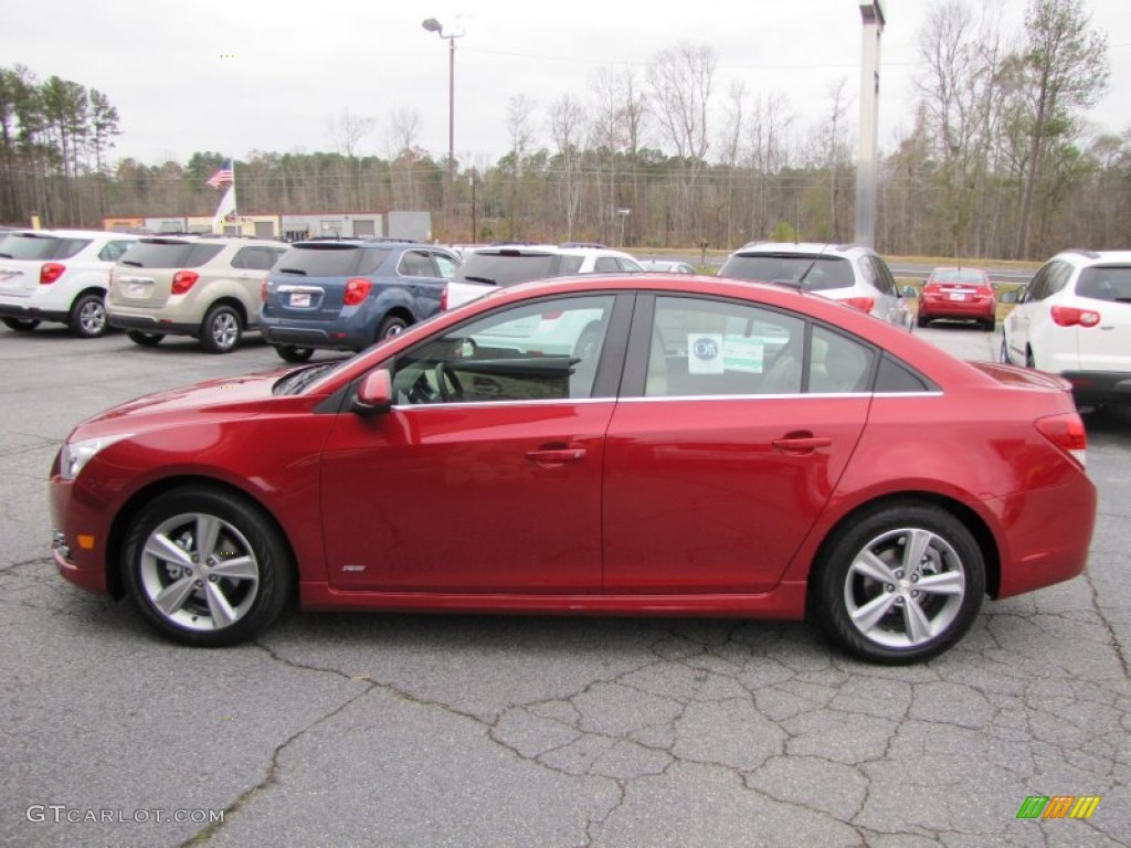 Crystal Red Metallic 2012 Chevrolet Cruze LT/RS Exterior Photo #57158170