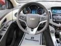 Cocoa/Light Neutral 2012 Chevrolet Cruze LT/RS Steering Wheel