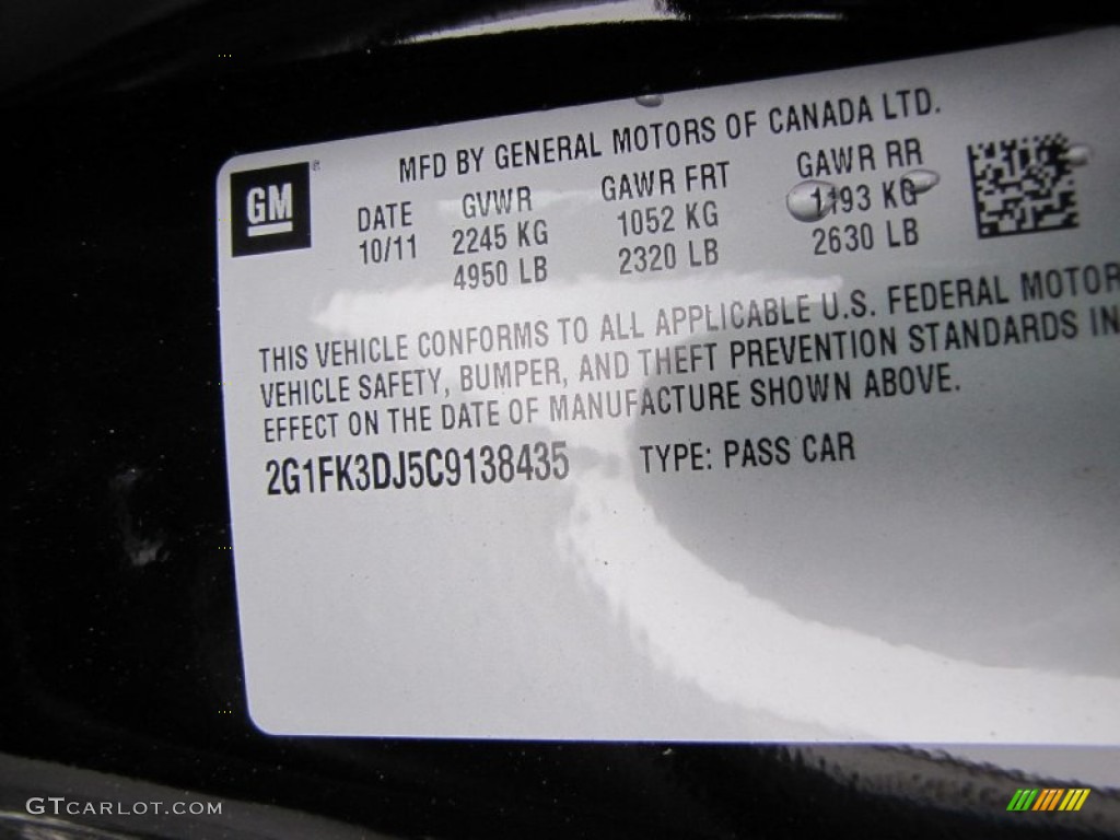 2012 Camaro SS Convertible - Black / Black photo #15