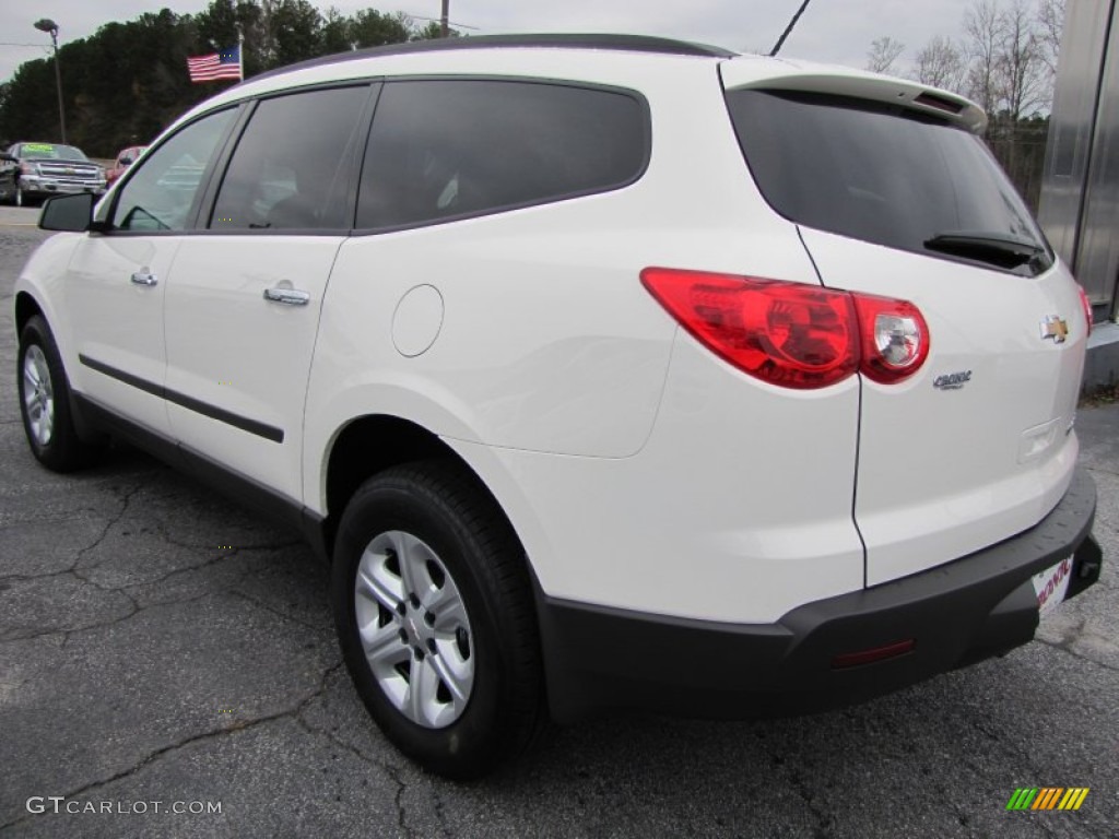 White 2012 Chevrolet Traverse LS Exterior Photo #57158821