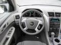 Dark Gray/Light Gray 2012 Chevrolet Traverse LS Steering Wheel
