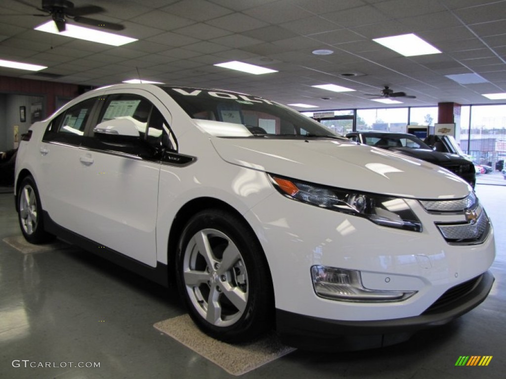 Summit White 2012 Chevrolet Volt Hatchback Exterior Photo #57158956