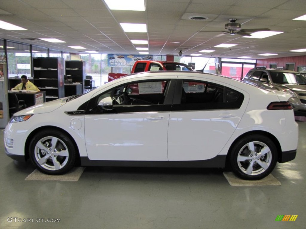 2012 Volt Hatchback - Summit White / Jet Black/Ceramic White Accents photo #4