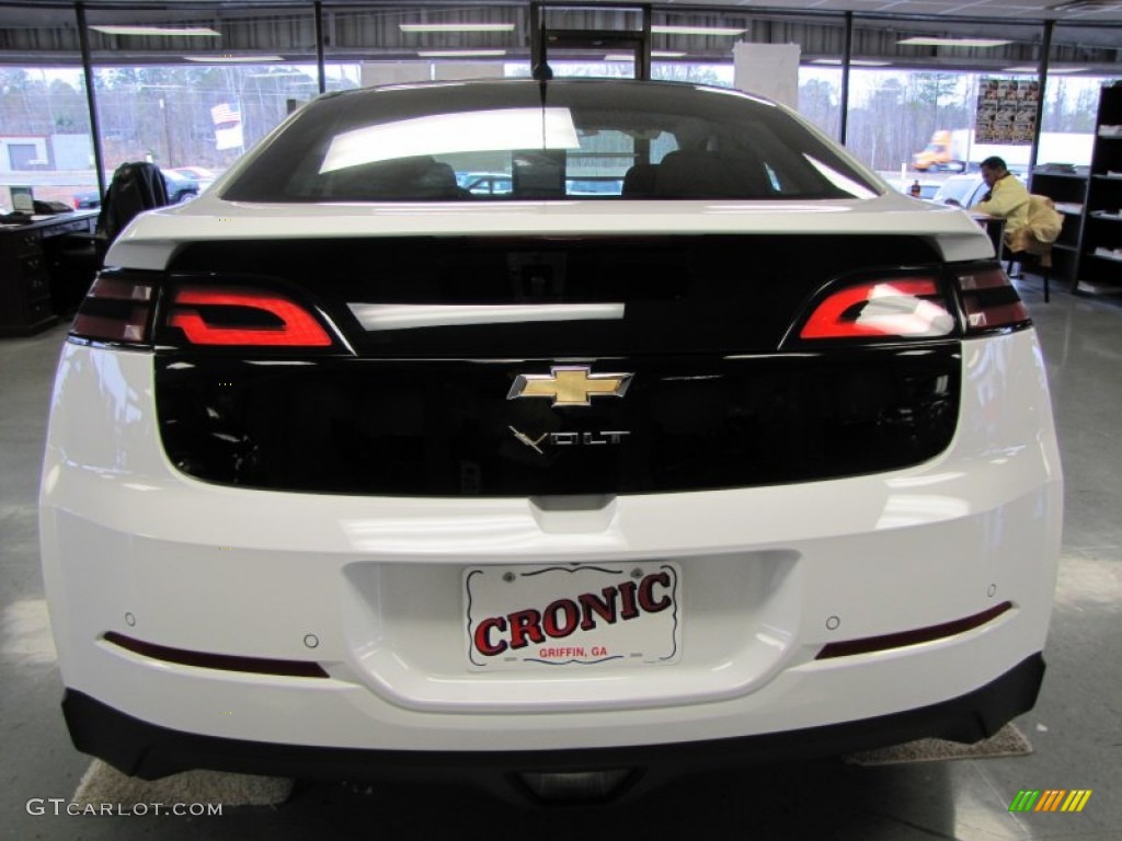 2012 Volt Hatchback - Summit White / Jet Black/Ceramic White Accents photo #5