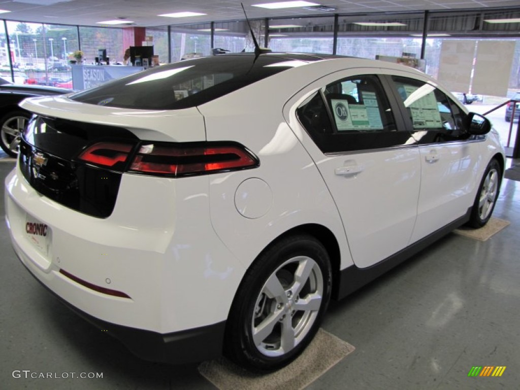 2012 Volt Hatchback - Summit White / Jet Black/Ceramic White Accents photo #6