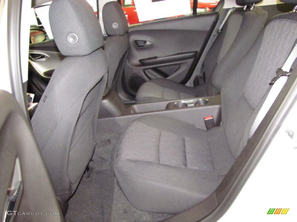 Jet Black/Ceramic White Accents Interior 2012 Chevrolet Volt Hatchback Photo #57159042
