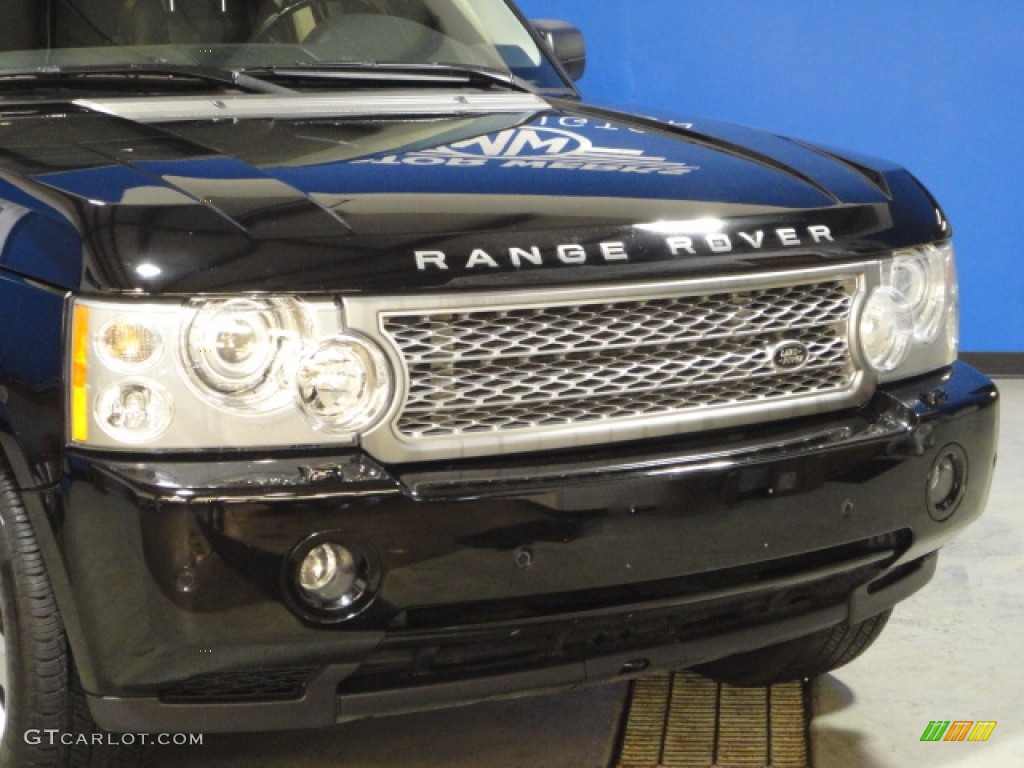 2007 Range Rover Supercharged - Java Black Pearl / Jet Black photo #2