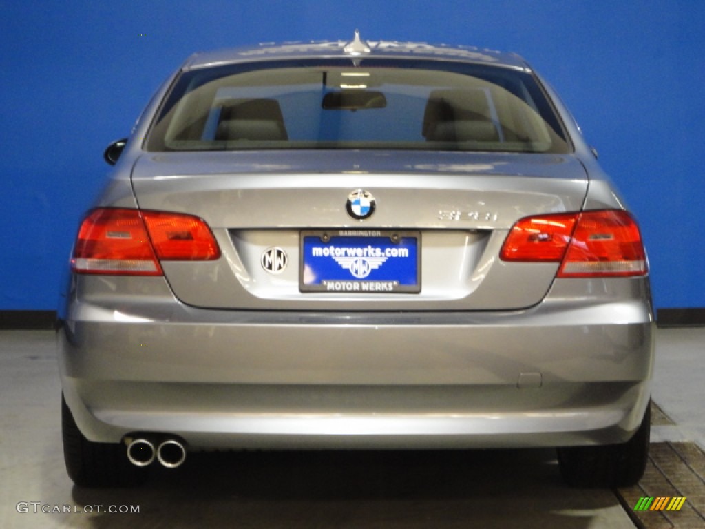 2009 3 Series 328xi Coupe - Space Grey Metallic / Black photo #7