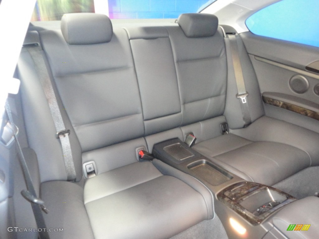 2009 3 Series 328xi Coupe - Space Grey Metallic / Black photo #19