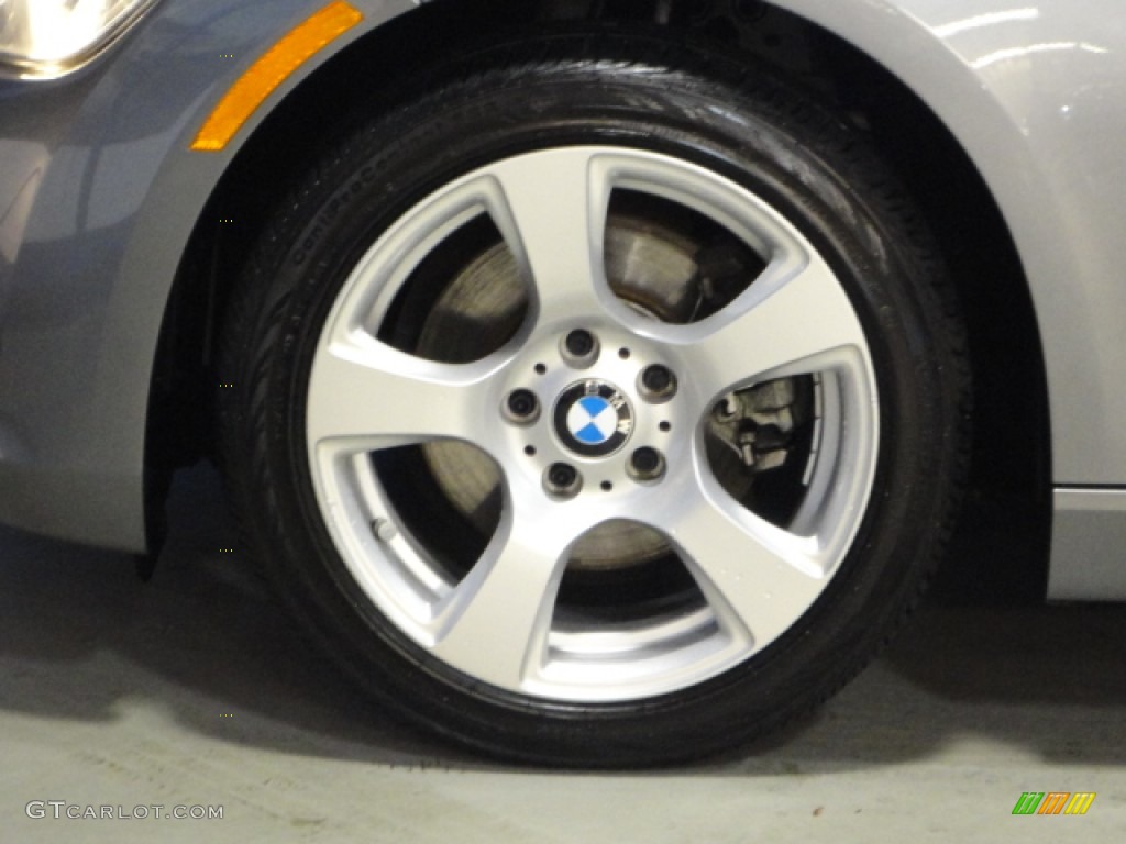 2009 3 Series 328xi Coupe - Space Grey Metallic / Black photo #23