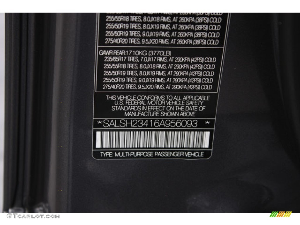 2006 Range Rover Sport Supercharged - Bonatti Grey Metallic / Ebony Black photo #31