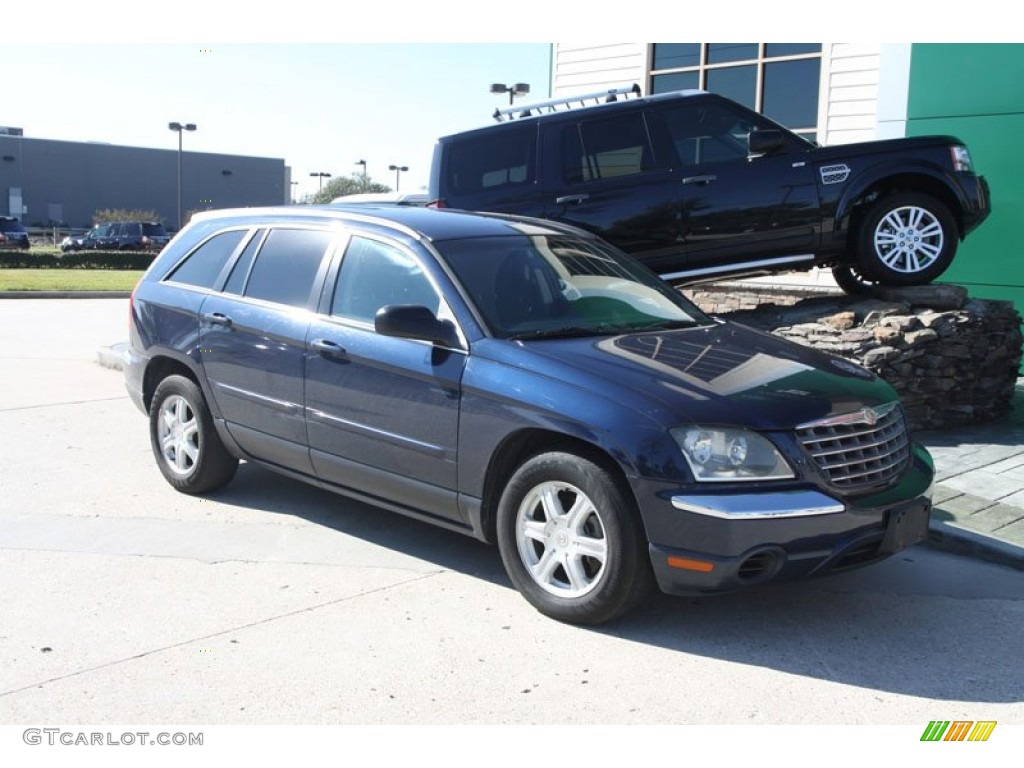 2004 Pacifica  - Midnight Blue Pearl / Dark Slate Gray photo #2