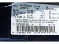 PB8: Midnight Blue Pearl 2004 Chrysler Pacifica Standard Pacifica Model Color Code