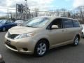 2011 Sandy Beach Metallic Toyota Sienna LE  photo #3