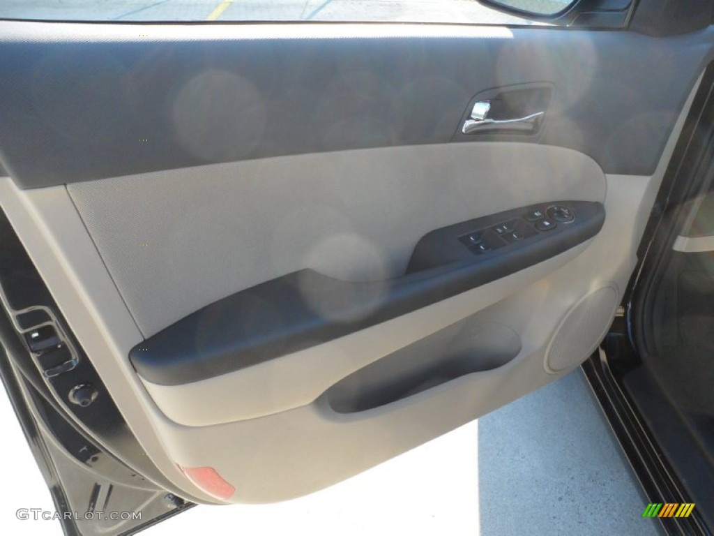 2012 Elantra GLS Touring - Black Noir Pearl / Beige photo #22