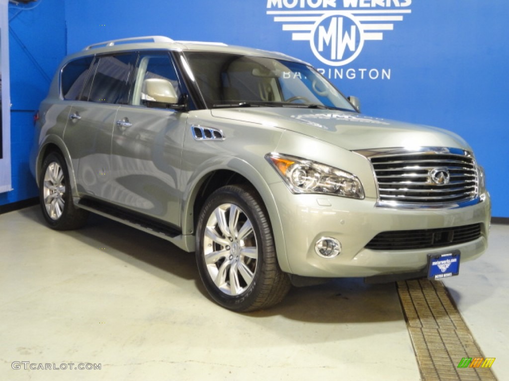 2011 QX 56 4WD - Mountain Sage / Graphite photo #1