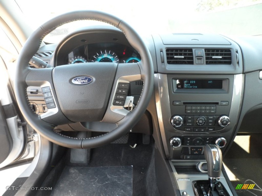 2012 Ford Fusion Sport Charcoal Black Dashboard Photo #57167321