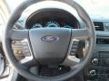 Charcoal Black 2012 Ford Fusion Sport Steering Wheel