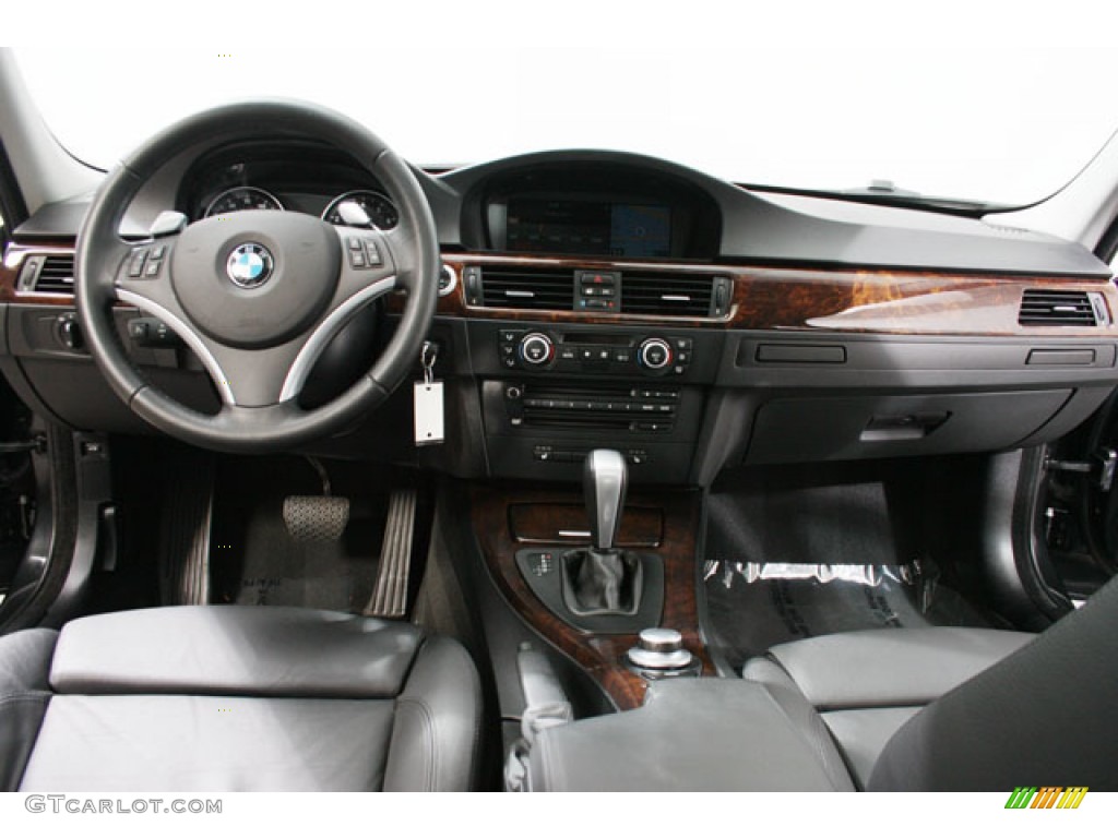 2008 3 Series 335xi Sedan - Jet Black / Black Dakota Leather photo #6