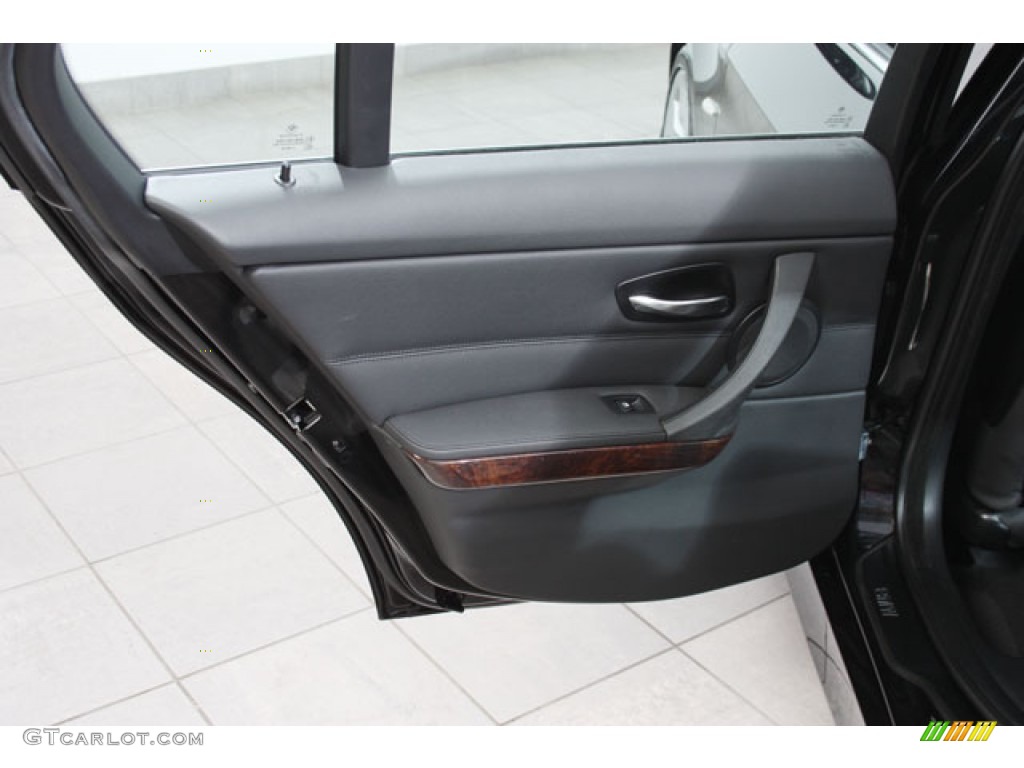 2008 3 Series 335xi Sedan - Jet Black / Black Dakota Leather photo #15