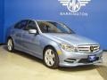 2011 Quartz Blue Metallic Mercedes-Benz C 300 Sport 4Matic  photo #1