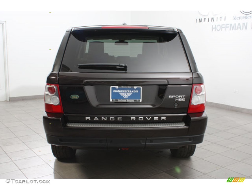 2009 Range Rover Sport HSE - Bournville Brown Metallic / Ivory/Ebony photo #4