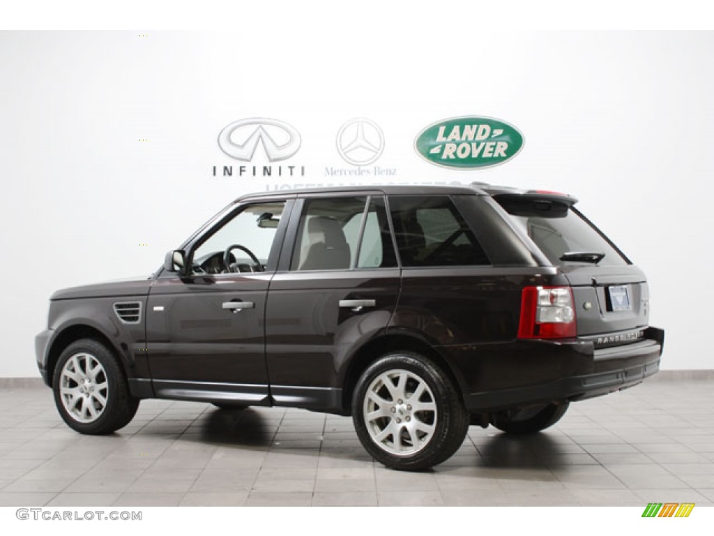 2009 Range Rover Sport HSE - Bournville Brown Metallic / Ivory/Ebony photo #5