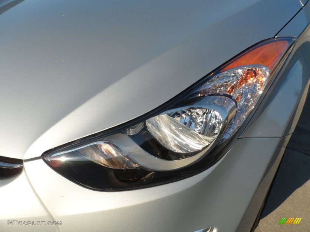 2012 Elantra Limited - Silver / Gray photo #9