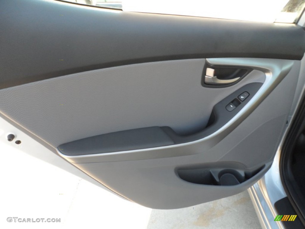 2012 Elantra Limited - Silver / Gray photo #20