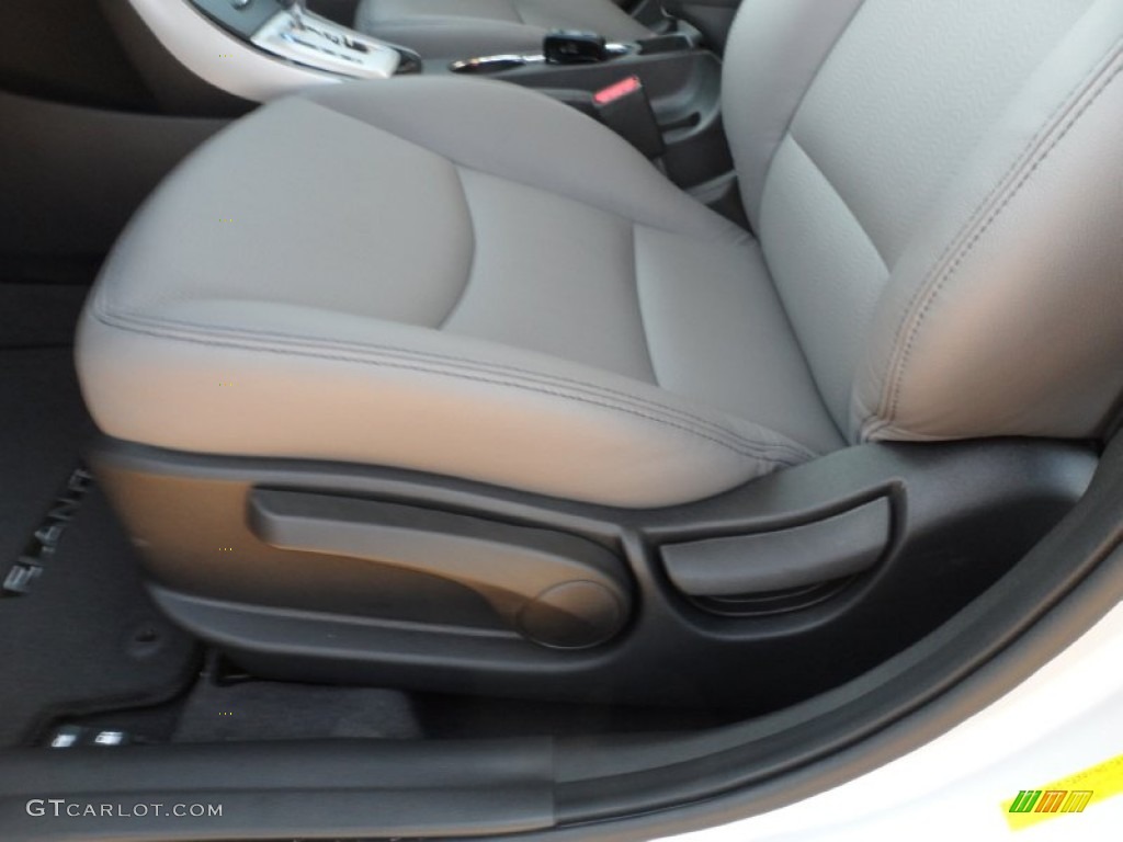 2012 Elantra Limited - Silver / Gray photo #25