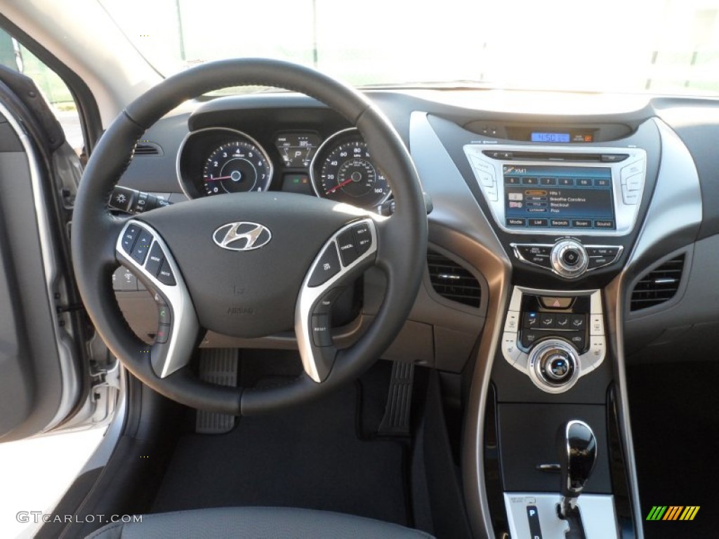 2012 Elantra Limited - Silver / Gray photo #27