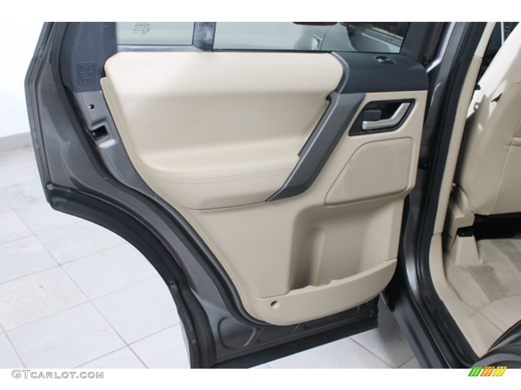 2009 Land Rover LR2 HSE Almond Door Panel Photo #57170684