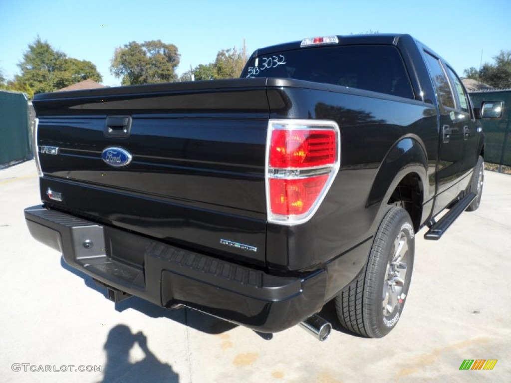 Tuxedo Black Metallic 2012 Ford F150 XLT SuperCrew Exterior Photo #57171143