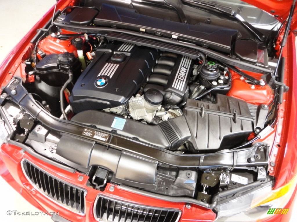 2007 3 Series 328xi Sedan - Crimson Red / Beige photo #25