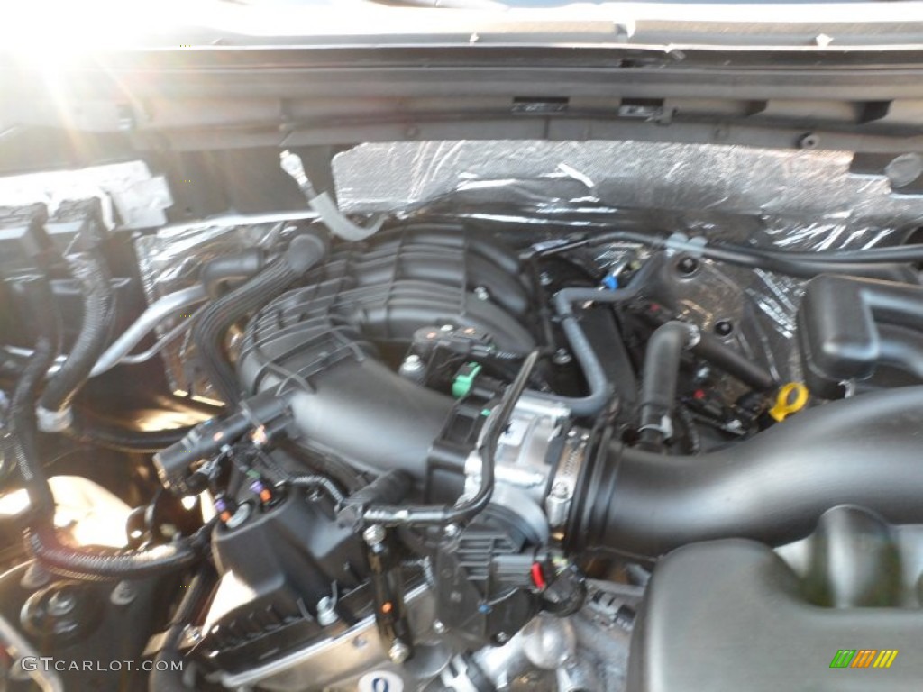 2012 Ford F150 XLT SuperCrew 3.7 Liter Flex-Fuel DOHC 24-Valve Ti-VCT V6 Engine Photo #57171296