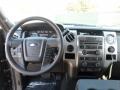 Black 2012 Ford F150 XLT SuperCrew Dashboard