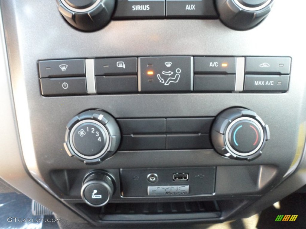 2012 Ford F150 XLT SuperCrew Controls Photo #57171396