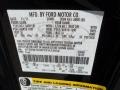 UH: Tuxedo Black Metallic 2012 Ford F150 XLT SuperCrew Color Code