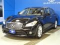 2011 Black Obsidian Infiniti M 56x AWD Sedan  photo #3