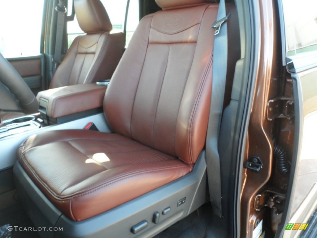 Chaparral Interior 2012 Ford Expedition EL King Ranch 4x4 Photo #57171713