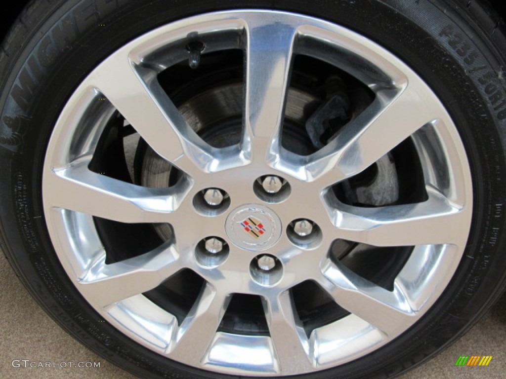2009 CTS 4 AWD Sedan - White Diamond Tri-Coat / Light Titanium/Ebony photo #14